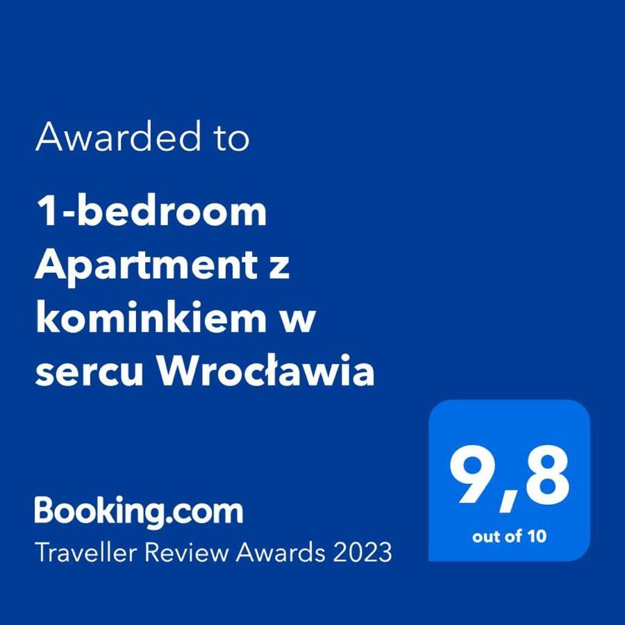 Apartment Z Kominkiem W Sercu Wroclawia 外观 照片
